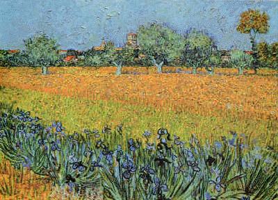 Vincent Van Gogh View of Arles With Iris China oil painting art